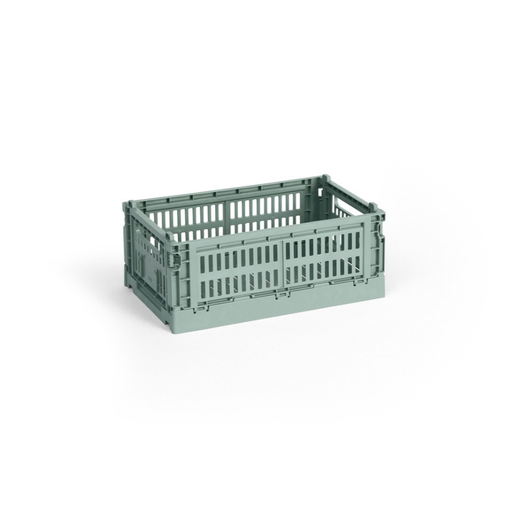 Hay Colour Crate, Sage Green - Small