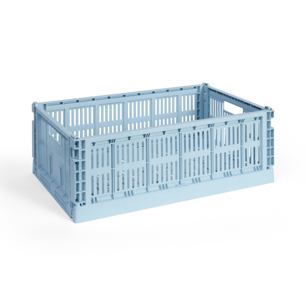 Hay Colour Crate, Soft Blue- Large