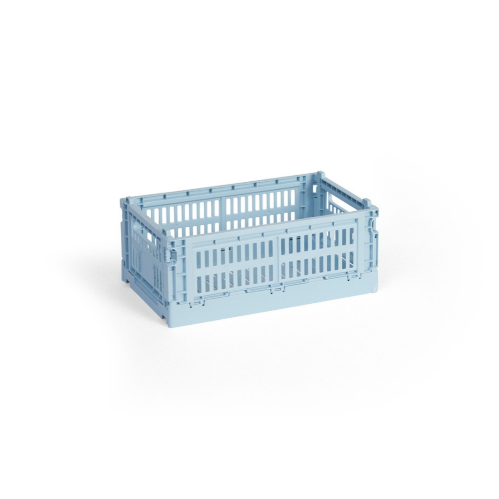 Hay Colour Crate, Soft Blue- Small
