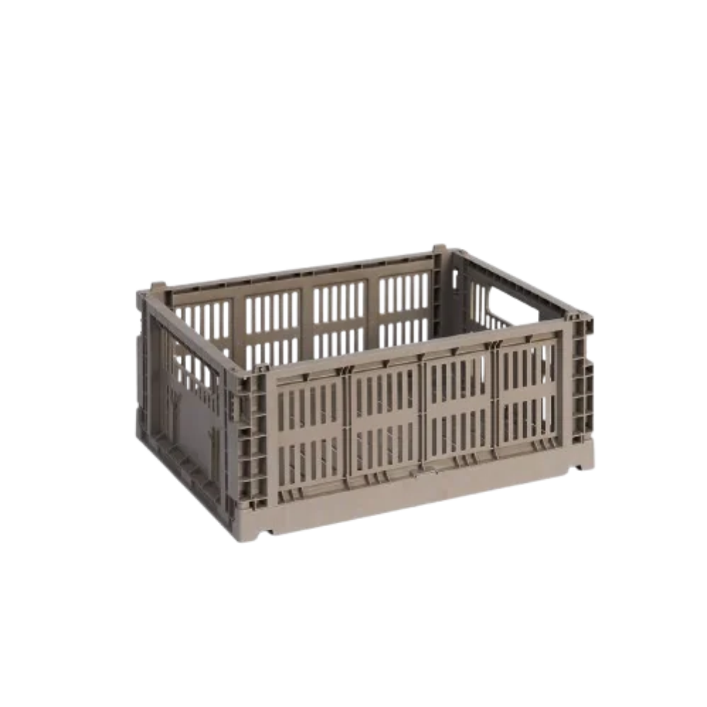 Hay Colour Crate, Warm Grey- Medium