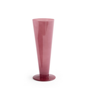 Hay Conical Vase, Rose og Dark Red - Medium