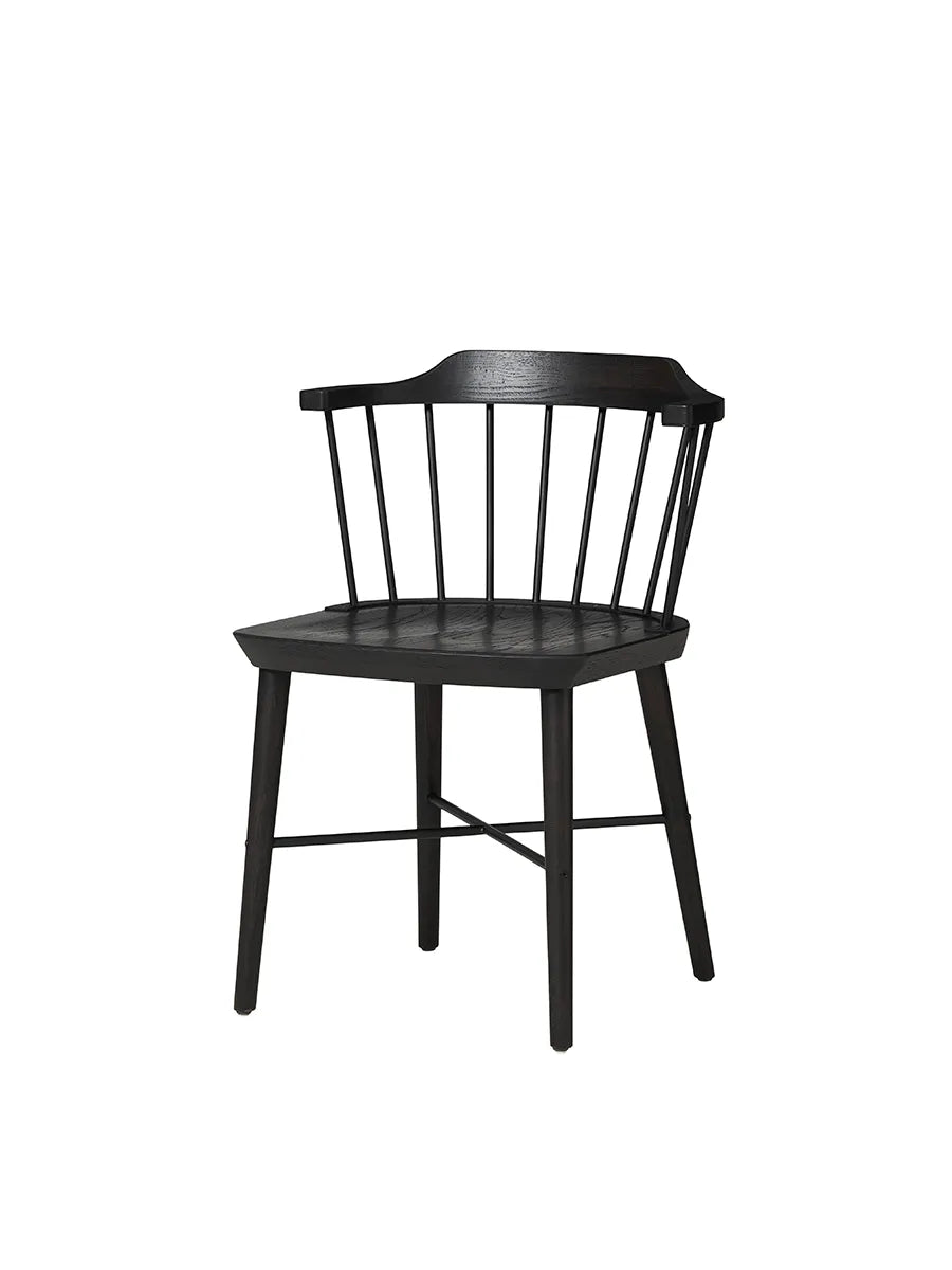 Exchange Dining Chair, black oak fra Stellar Works