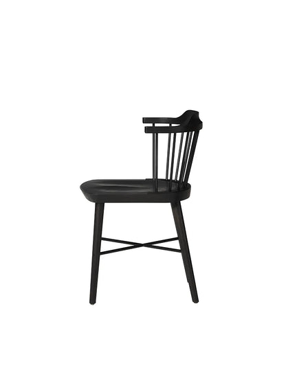 Exchange Dining Chair, black oak fra Stellar Works