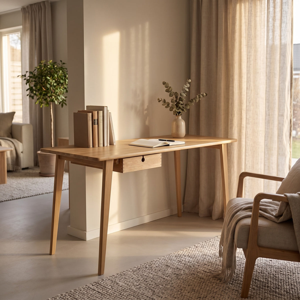 FDB Møbler C67 Butler skrivebord – miljøbillede