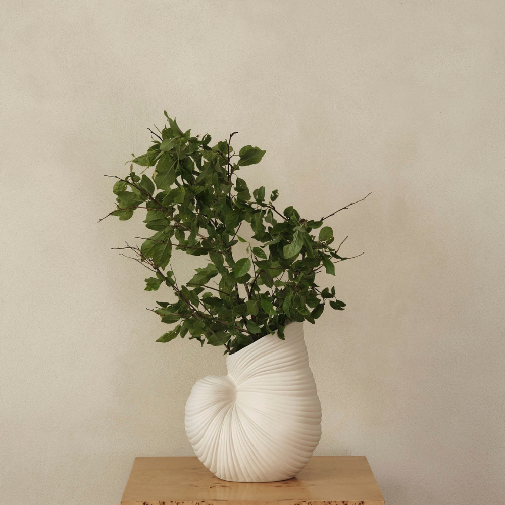 Ferm Living Shell Vase - Off-White