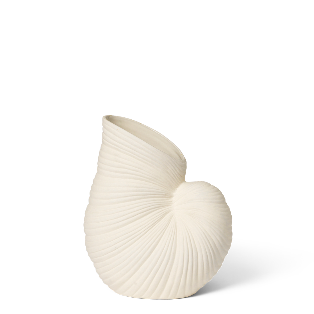 Ferm Living Shell Vase - Off-White