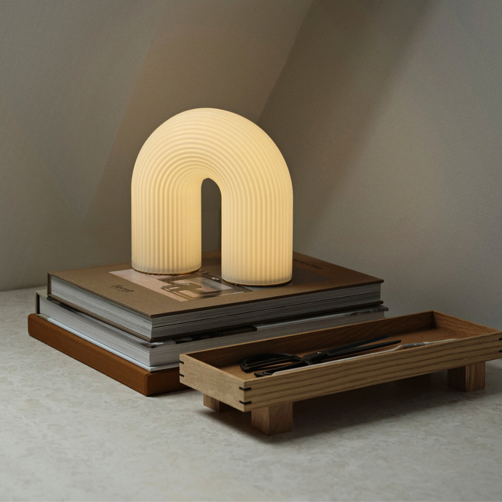 Ferm Living Vuelta Bordlampe - White