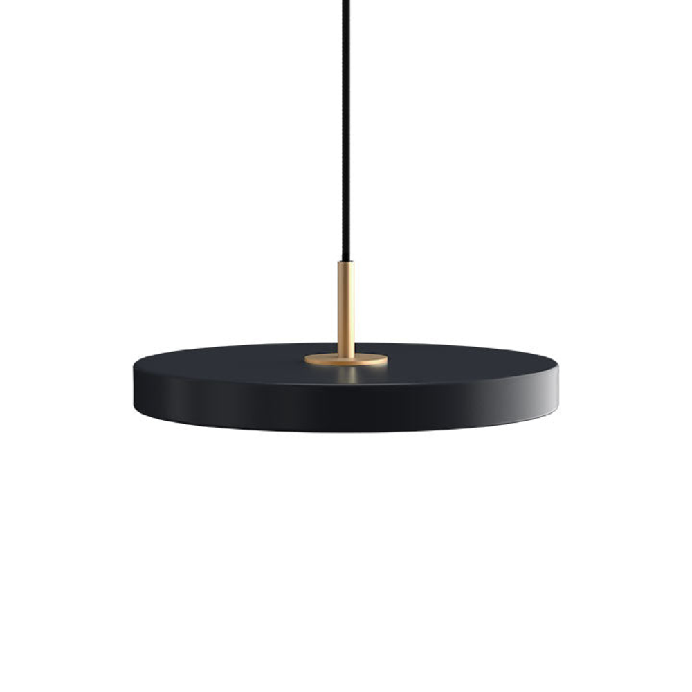 Asteria Mini - Anthracite grey 31 x 10,5 cm, 2.7m cordset Pendel Pendel