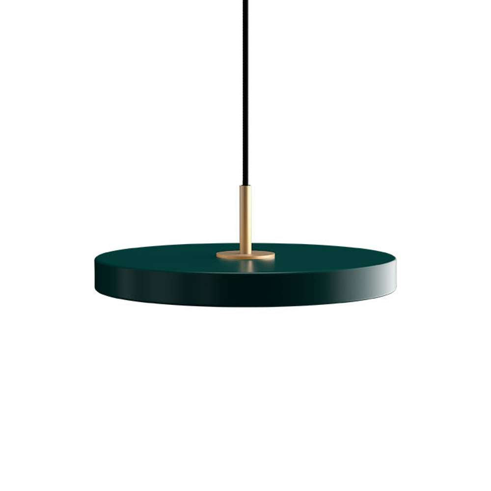Asteria Mini - Forest green 31 x 10,5 cm, 2.7m cordset Pendel