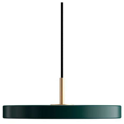 Asteria Mini - Forest green 31 x 10,5 cm, 2.7m cordset Pendel