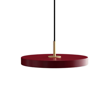 Asteria Mini - Ruby red 31 x 10,5 cm, 2.7m cordset Pendel