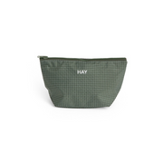 Hay Grid Toilettaske, Dark Green - Small