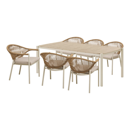 House Nordic Abela havemøbelsæt  Sort