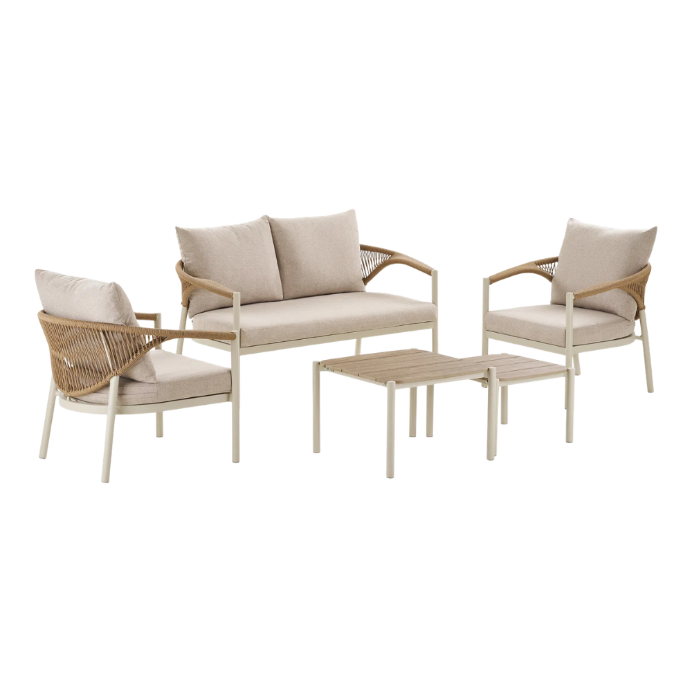 House Nordic Abela loungesæt  Natur