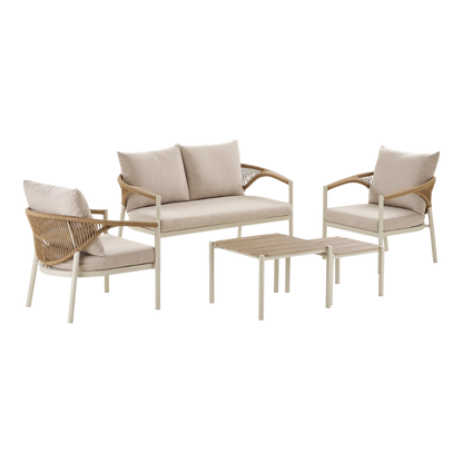 House Nordic Abela loungesæt  Natur