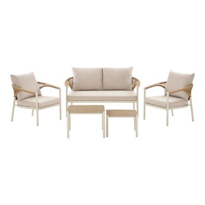 House Nordic Abela loungesæt  Natur