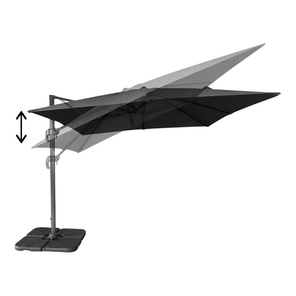 House Nordic Baza hængeparasol