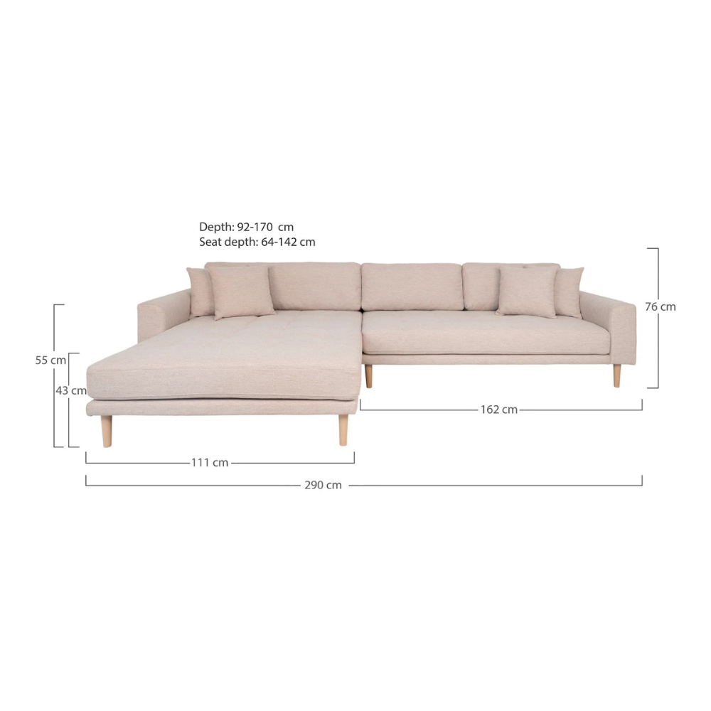 House Nordic Lido loungesofa