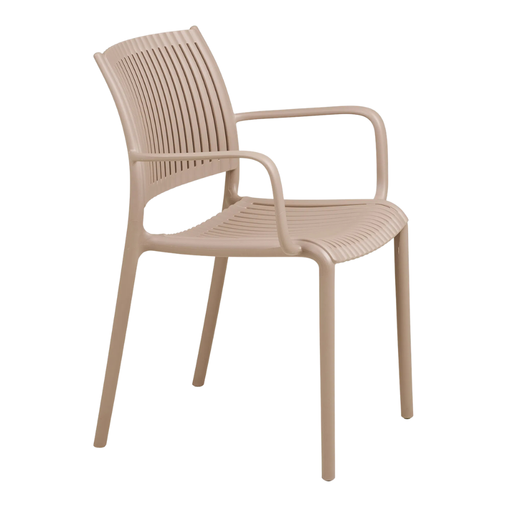 House Nordic Manzano havestol med armlæn  Sort