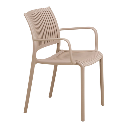 House Nordic Manzano havestol med armlæn  Sort