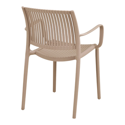 House Nordic Manzano havestol med armlæn  Sort