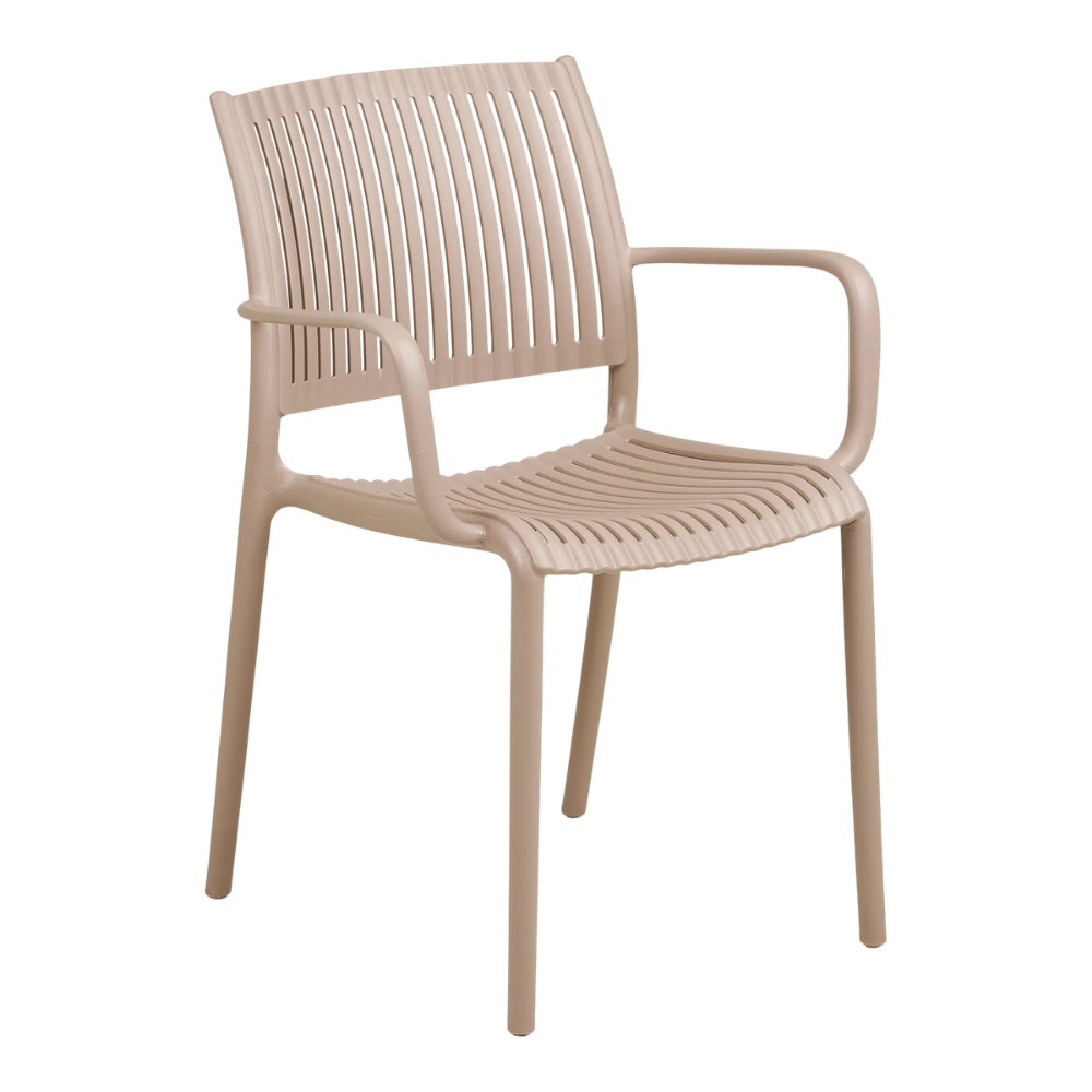 House Nordic Manzano havestol med armlæn  Sort