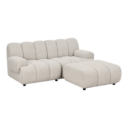 House Nordic Taza 2,5 personers modulsofa med puf
