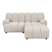 House Nordic Taza 2,5 personers modulsofa med puf
