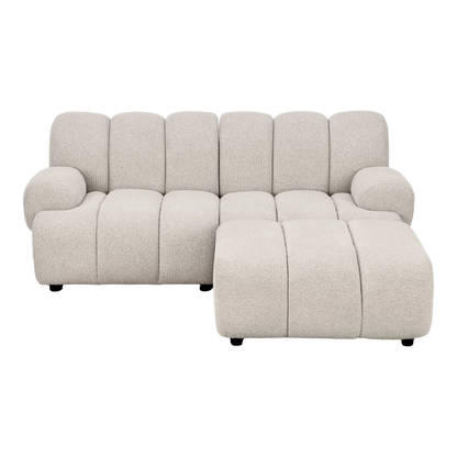 House Nordic Taza 2,5 personers modulsofa med puf