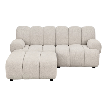 House Nordic Taza 2,5 personers modulsofa med puf