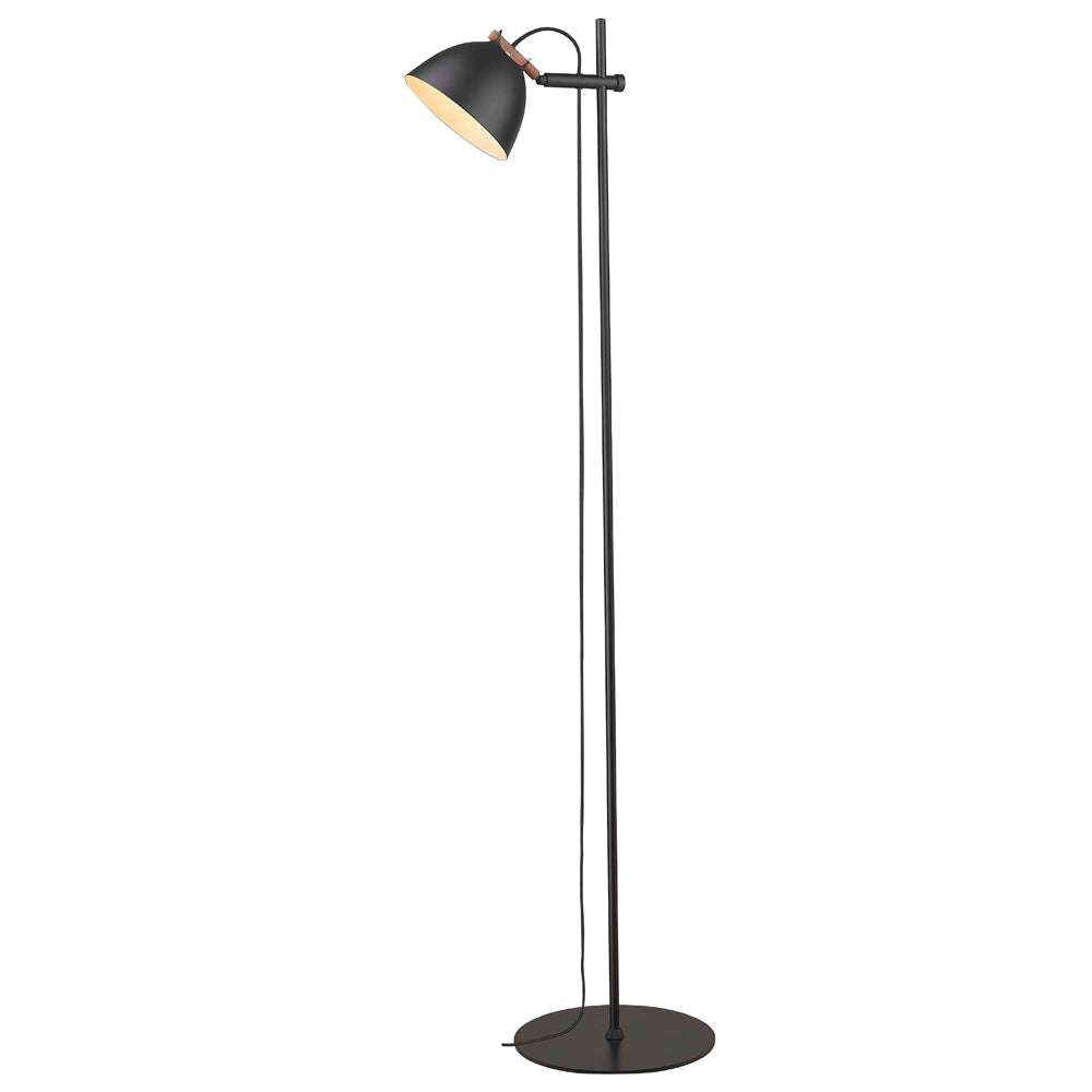 Århus gulvlampe 1l  - black Gulvlampe