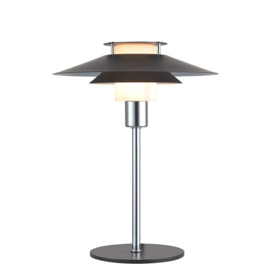 Rivoli bordlampe ø24 - black/chrome Bordlampe