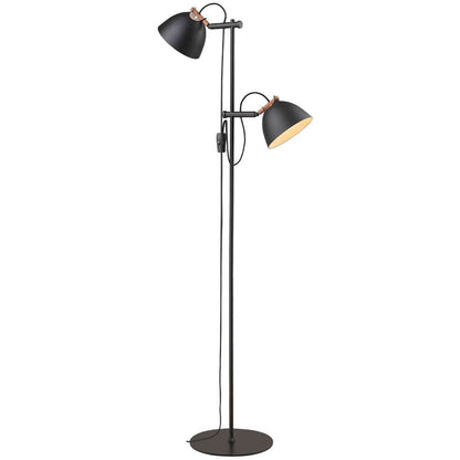 Århus gulvlampe 2l - black Gulvlampe