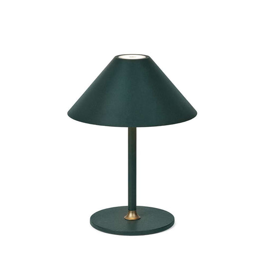 Hygge batteribordlampe ø15 - deep green Portable