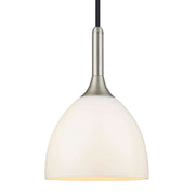 Bellevue pendel ø24 - opal/brushed steel Pendel