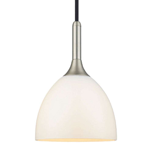 Bellevue pendel ø24 - opal/brushed steel Pendel