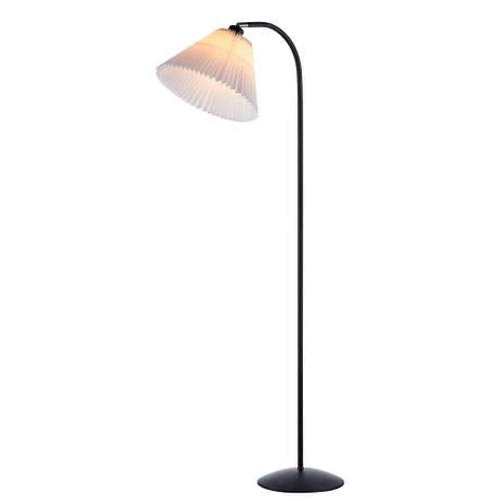 Medina gulvlampe ø33 - white/black Gulvlampe