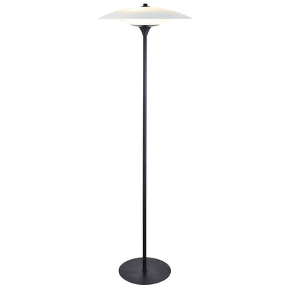 Baroni gulvlampe ø46 - opal/black Gulvlampe