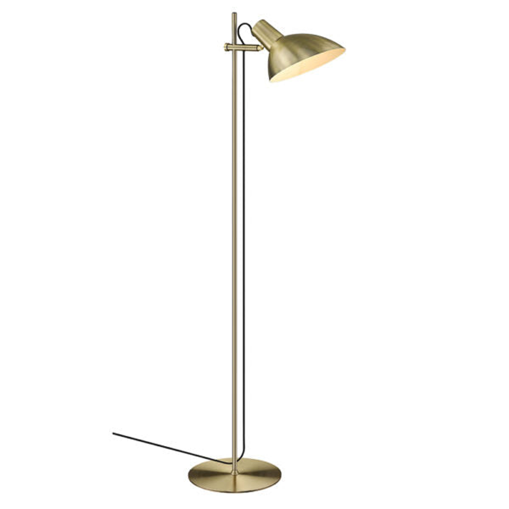 Metropole gulvlampe 1l - antique brass Gulvlampe Gulvlampe