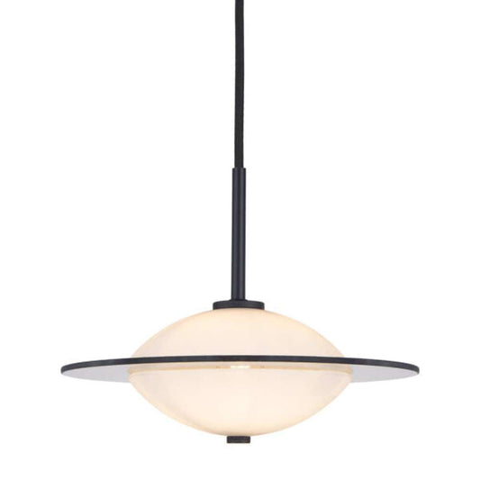 Orbit pendel ø24 - opal/black Pendel