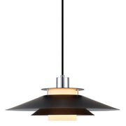 Rivoli pendel ø40- black/chrome Pendel