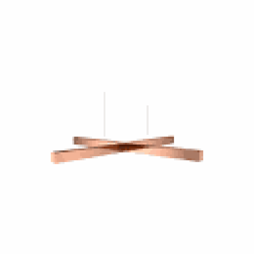 X model cordless ø 100cm Pendel Poleret kobber