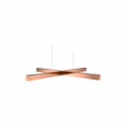 X model cordless ø 100cm Pendel Poleret kobber