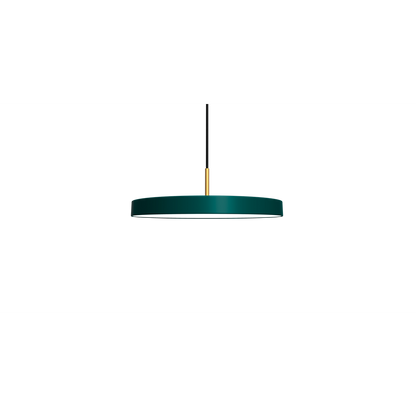Asteria Medium - Forest green 43 x 14 cm, 2.7m cordset Pendel