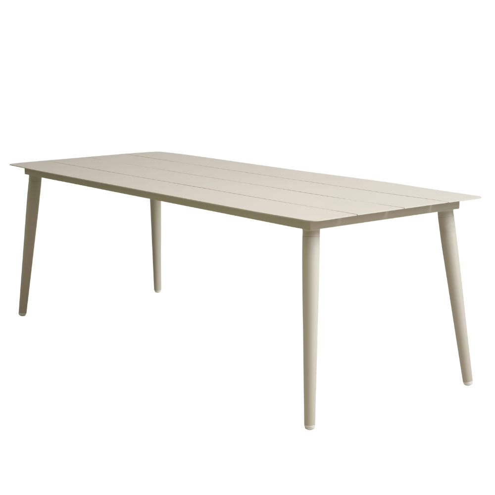 Lexpo Corfu havebord 90x220 cm Sand