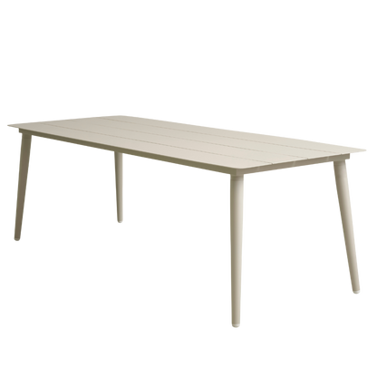 Lexpo Corfu havebord 90x220 cm Sand