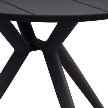 Lexpo Corfu havebord Ø90 cm Anthracite
