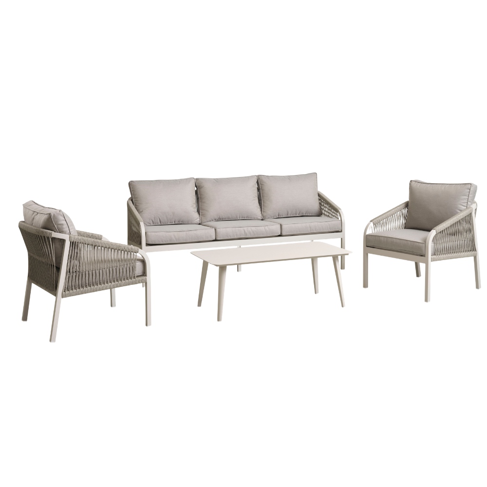 Cuba lounge set w/cushions