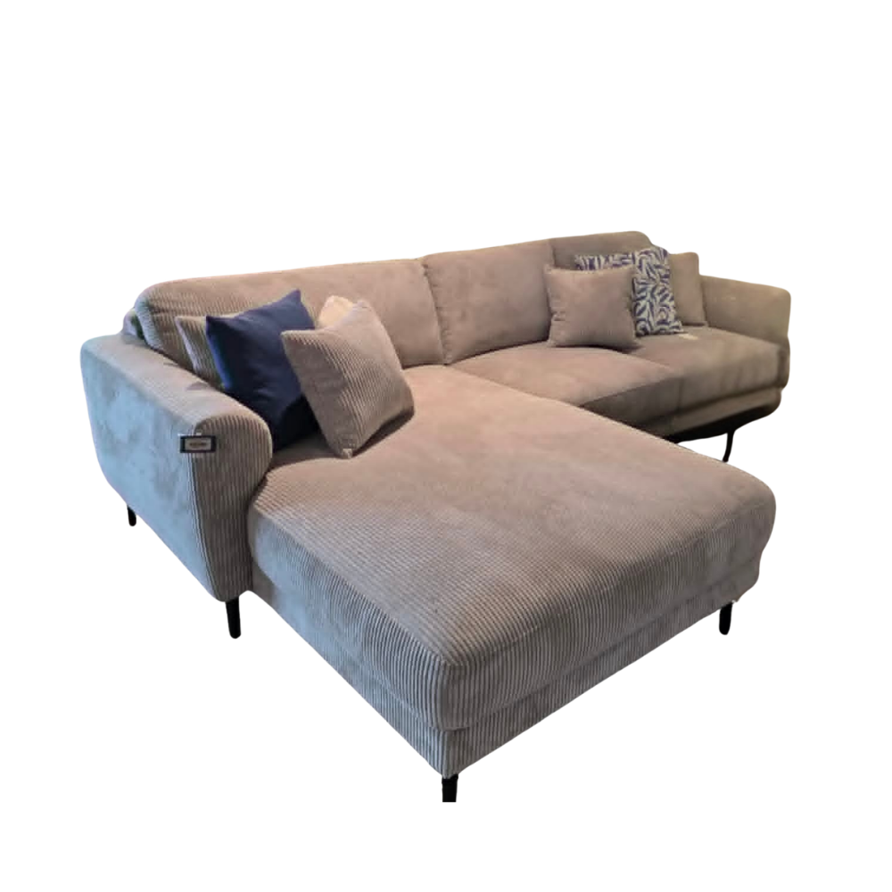 Lundby sofa med chaiselong