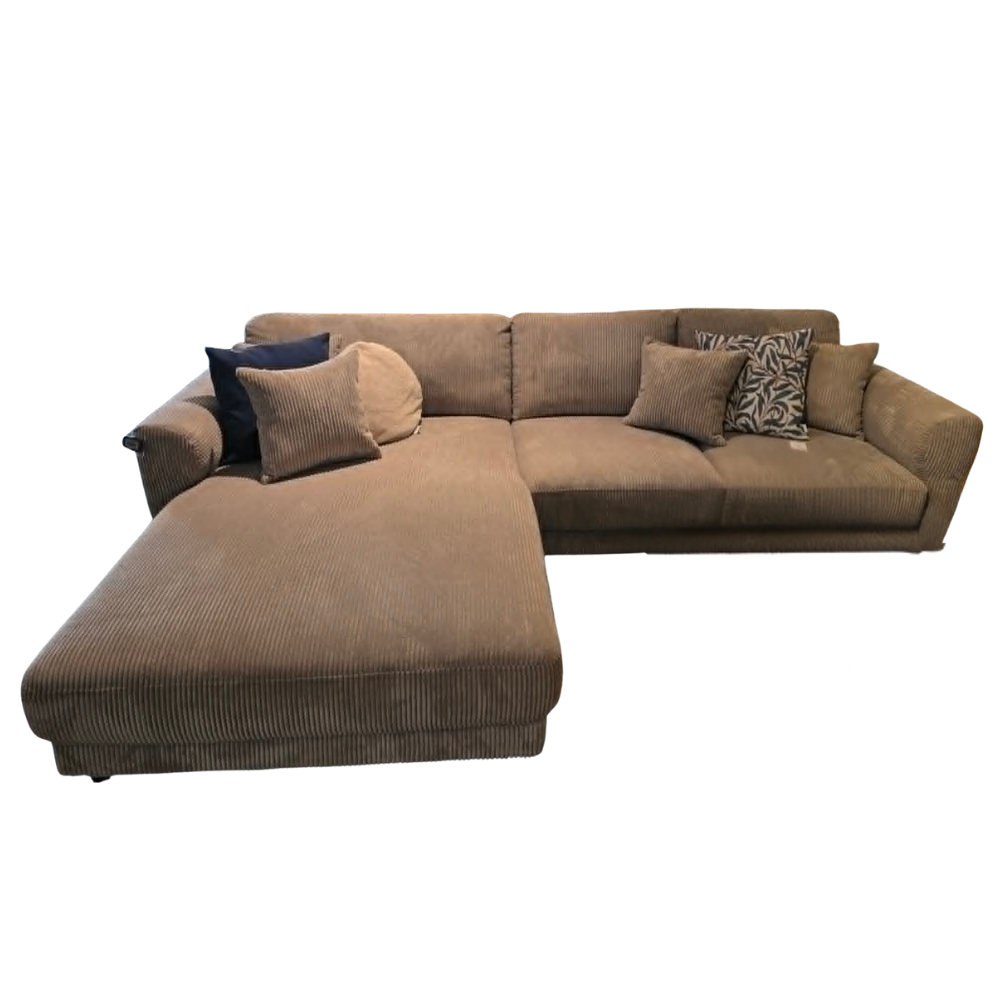 Lundby sofa med chaiselong